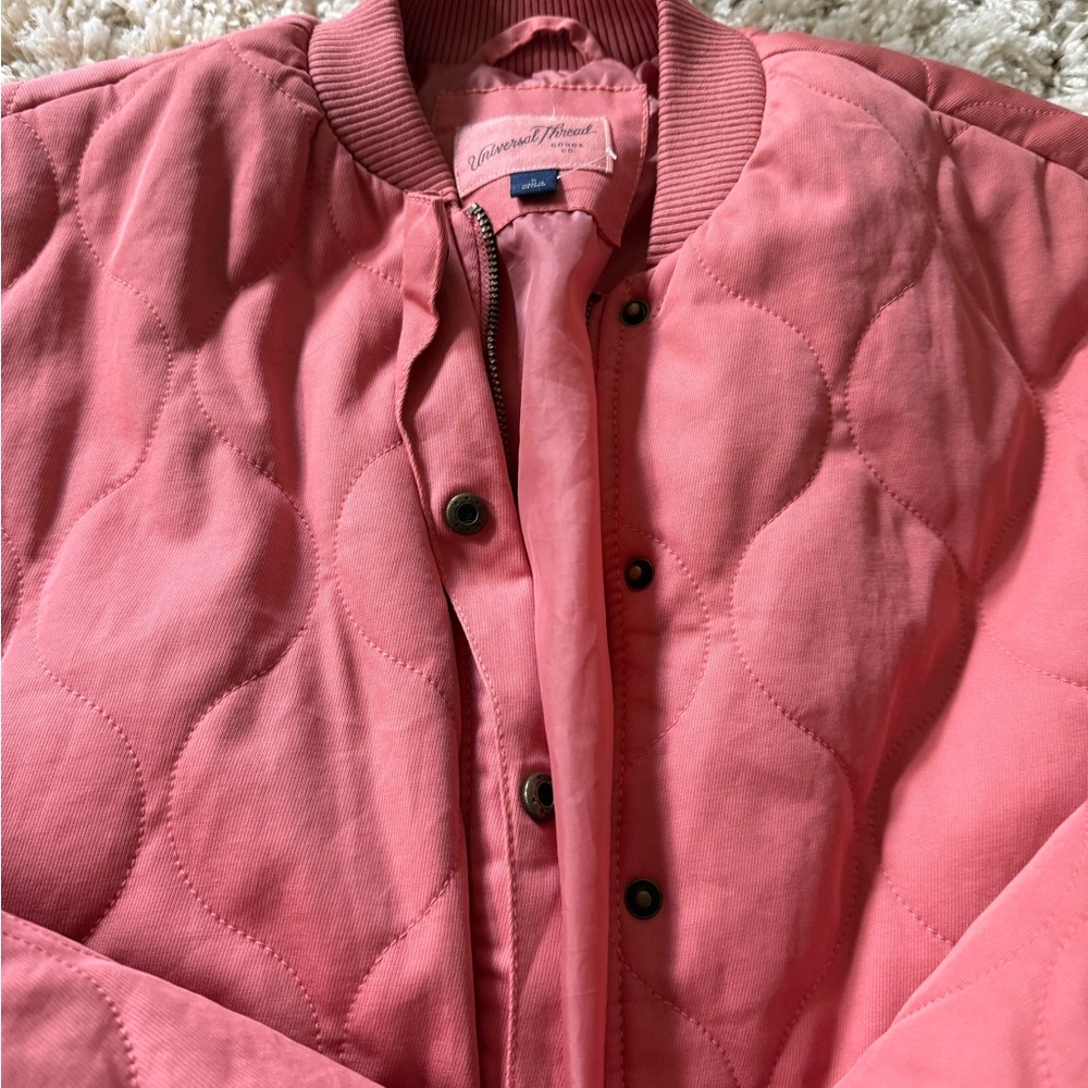Universal Thread Pink Bomber Jacket - image 6